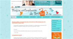 Desktop Screenshot of blogorthophonie.com